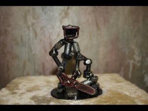 Фигурки из болтов и гаек