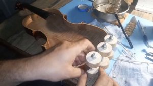 ремонт скрипки часть 2