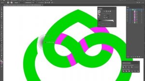 #9 Abstract gradient heart logo tutorial in Adobe Illustrator - красивый логотип в Адоб Иллюстратор