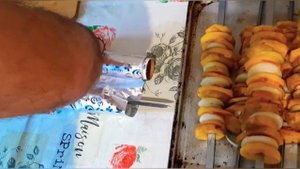Картофель на мангале