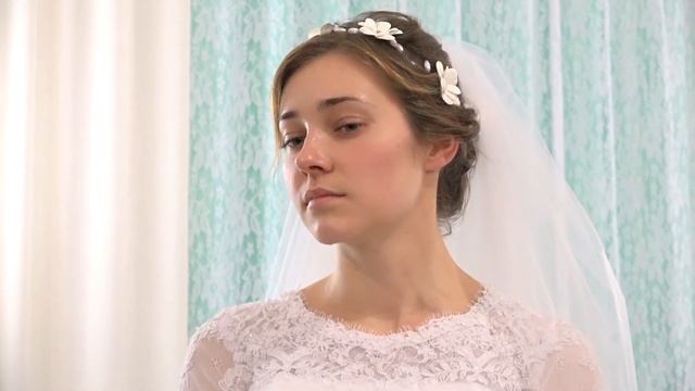 Белая фата в исполнение сестры жениха. смотреть онлайн