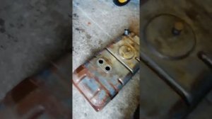 Как очистить бензобак от ржавчины.