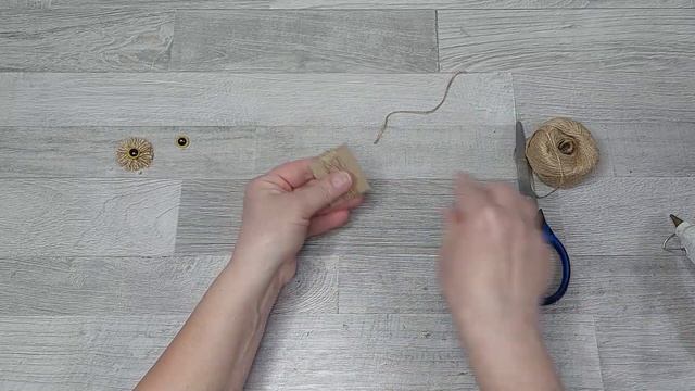 МИЛАЯ СОВА из ДЖУТА своими руками. ПРОСТО. Поделки из простых материалов.  Owl DIY Jute crafts.