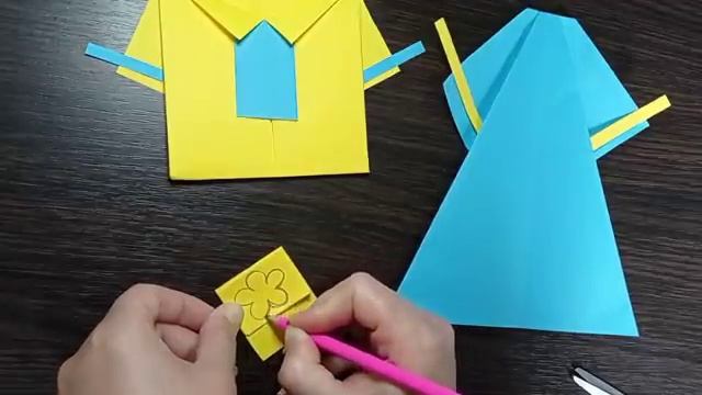 Вироби до Дня вишиванки??? Вишиванка власними руками ❤️ Орігамі ?? Розробка Конотоп Аліна смотреть онлайн