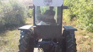 Т 28 Х4М с прицепом 2ПТС4! Покатушки на тракторе Т 28!