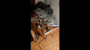 Стрелковый стол, пристрелочный станок сделаный своими руками.  Пневматическая винтовка Вайраух.