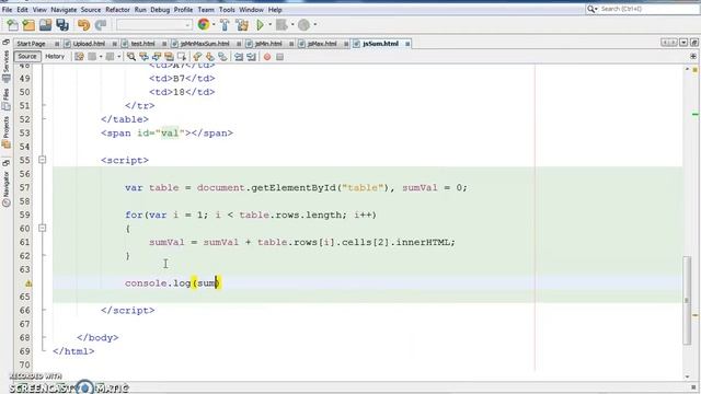 Javascript - How To Get HTML Table Column Values SUM In JS [ with source code ] смотреть онлайн
