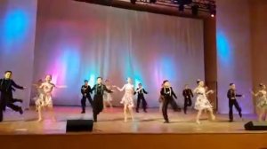 Танец " В краю Магнолии."  Центр детского творчества.