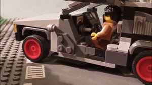 Лего Самоделка Назад в будущее DeLorean  LEGO Back to the Future