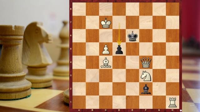 Мат в 1 ход Нестандартное решение смотреть онлайн