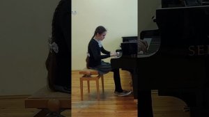 Анастасия Телякова. А. Лешгорн Этюд соч. 186/1, А. Гречанинов Камаринская.