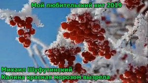 Мой любительский хит 2019 - Михаил Шуфутинский - Калина красная морозом вызрела (03.12.2019)