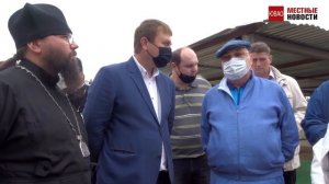 В Марьине закладывают фундамент храма в честь покровителей семьи