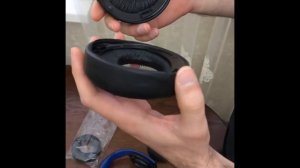 Замена Амбушюр (подушки для ушей) на наушниках Wireless Stereo 2.0 Black для PlayStation 4.