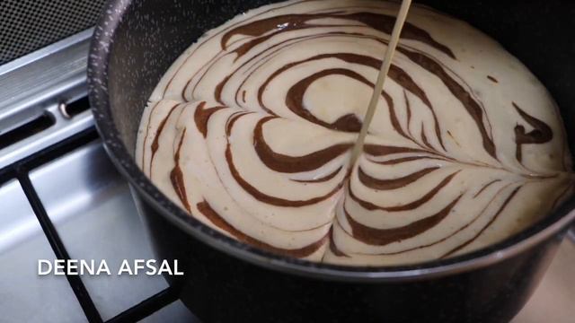 ഗ്യാസടുപ്പിൽ ഈസി മാർബിൾകേക്ക്/stovetop cake without oven.no butter,oil.bakingpowder/bakingsoda смотреть онлайн