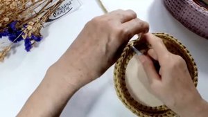 Узор паркет по кругу