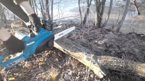 АНОНС:Электропила makita 1800W UC3520A. Шина и цепь STIHL. (Мощь и Надёжность).