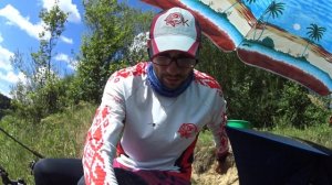 Рыбалка на Немане с фидером . Первый Голавль.