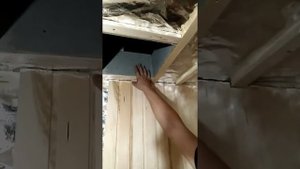 Проходной узел для печи Гефест через потолок в паной