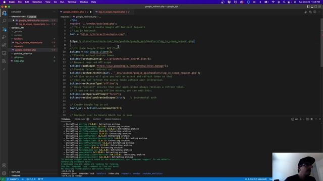 Freecoding - Login via Google API and PHP