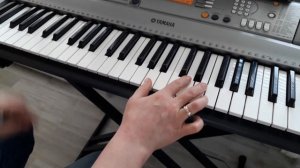 Как играть ,,Если  б не было тебя ,, на синтезаторе  Джо Дассен. #joe_dassin