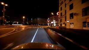 Зеленоглазое такси -- Green Eyed Taxi (ночной город)