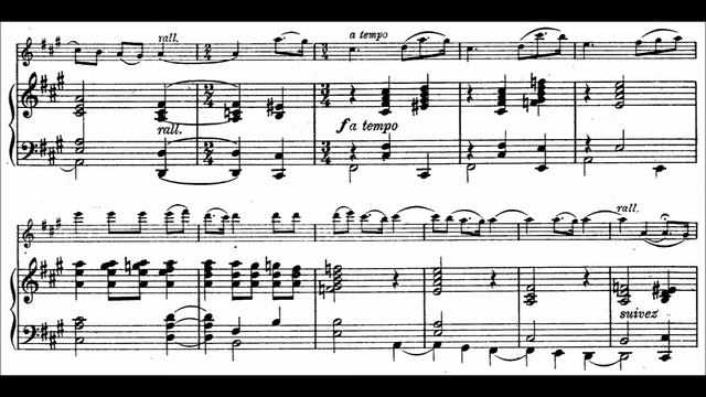 Franz von Vecsey - Caprice No. 1 "Le vent" (audio + sheet music)