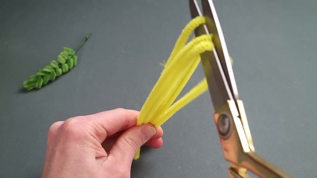 💛УНИКАЛЬНЫЙ СПОСОБ💛 Как сделать цветы из синельной проволоки💛 Мимоза