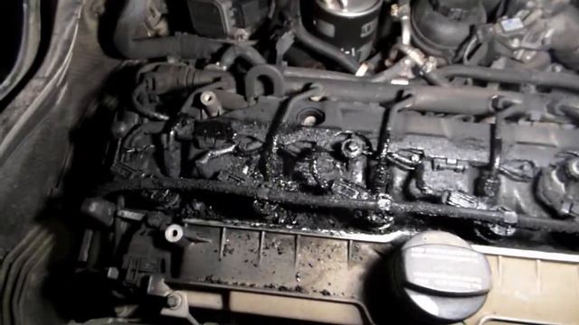 Мерседес Пробой шайбы под форсункой Чистка и демонтаж форсунки смотреть онлайн