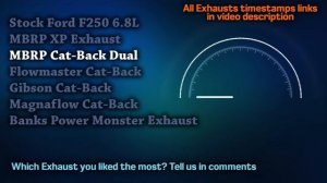 Ford F250 Exhaust Sound 6.8L V10 ? Straight Pipe,Turbo,Review,Mods,Upgrade,Flowmaster,Magnaflow+