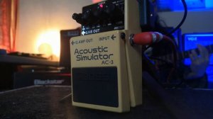 Boss Acoustic Simulator AC 3