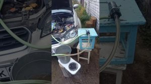 Промывка радиатора отопителя Subaru Outback 3 поколени, кузов BP13!