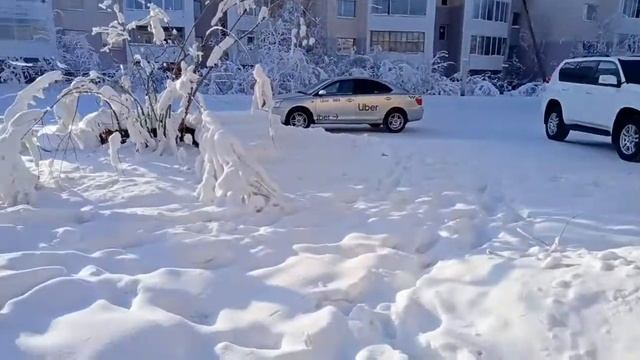 В Якутске появилось такси убер (UBER)