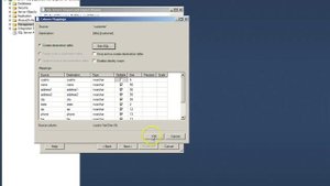 Using the Import Export Wizard