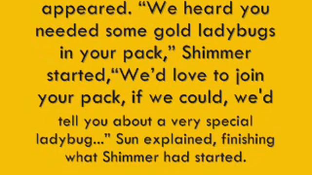 Bonus Colours 1 - The Gold Ladybug