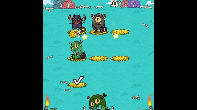 Лес монстров - Merge Monster • Во что поиграть • Прохождение (Android, iOS)