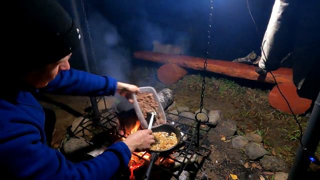 Ч.2 Путник в нашей избе. Обустройство бани. Осенний сезон закрыт.