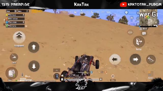 TOURNAMENT TEAMSPEAK  PUBG mobile  1315 PARADiSE team  90 fps