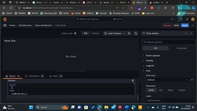 Cara Menambahkan Panel Visualization di Dashboard Grafana смотреть онлайн
