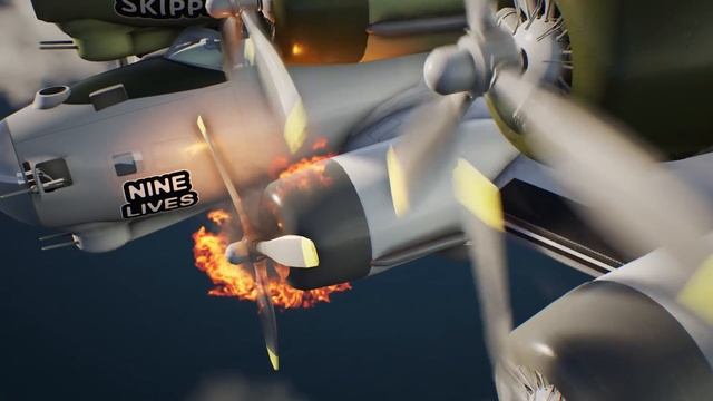 When two B17s flew piggyback смотреть онлайн