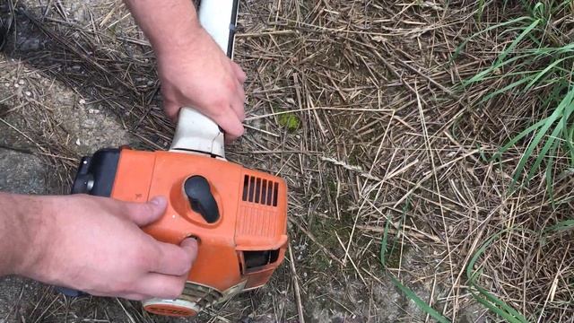 Stihl FS 400 first start in season 2018 смотреть онлайн