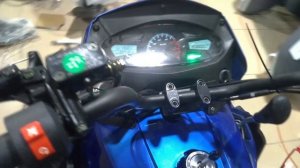 #Снегоход #Sharmax240Pro Синий, как приходит с завода, первый запуск после сборки. #雪地摩托. Snowmobil