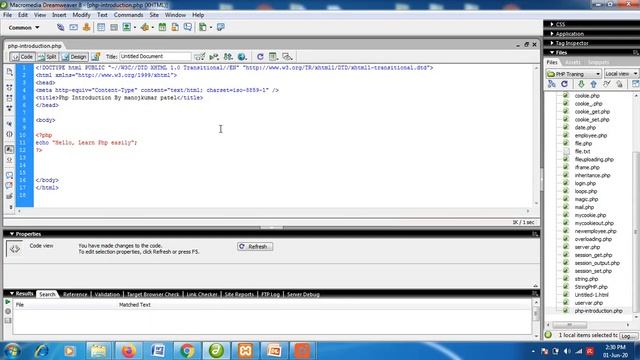 PHP introduction - Hypertext Preprocessor open source scripting language