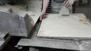 Производство декоративного облицовочного камня "Альпийский сланец" 04