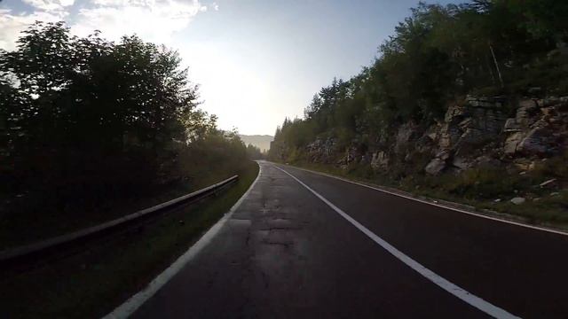 Road between Podgorica - Sarajevo - Part 2 | E762 | Daewoo Tico | GoPro смотреть онлайн