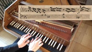 C. P. E. Bach - Solfeggio in C minor H. 220, Wq. 117/2 (1766) with scrolling score