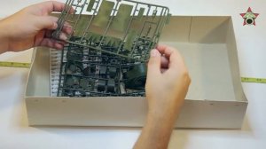 Ретро обзор - Т-35 советский тяжелый танк, ICM модель 1/35 (T-35 tank ICM model retro review 1/35)