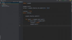 Игра на Pygame с нуля / Урок #2 – Установка Pygame. Базовые моменты