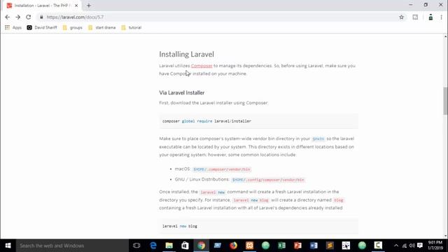 PHP Laravel Bangla Tutorial Part 1 (Install Laravel) [Laravel Bangla blog Project]