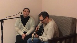 Как я тебя ждала. Популярные романсы. Кавер под гитару Дмитрий и Ольга Светлые.mp4